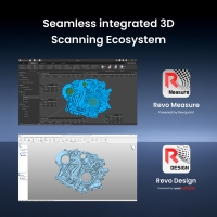 Revopoint Range 3 compatibile con diversi formati di esportazione di file 3D