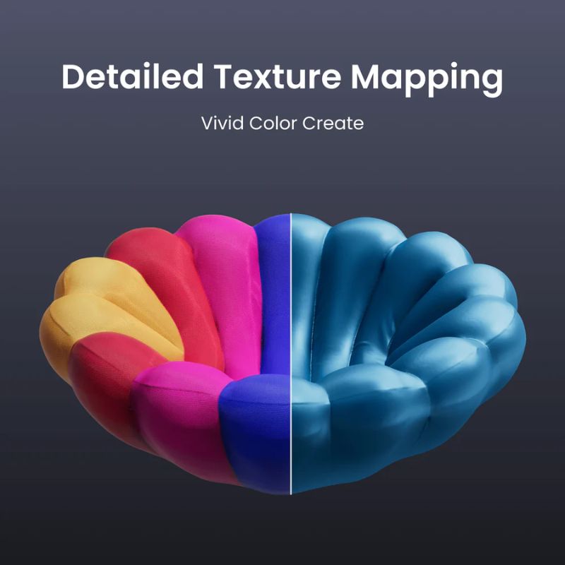 Texture colore del Revopoint Trackit SR