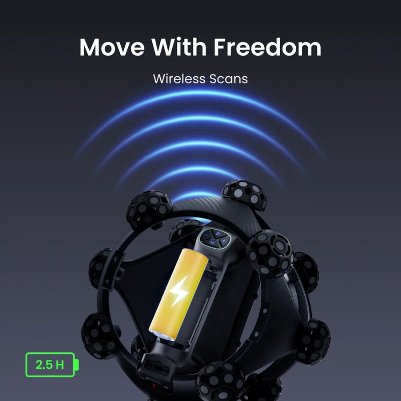 Scanner 3D wireless Revopoint Trackit SR