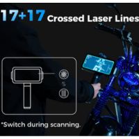 EinScan Rigil Lite linee laser incrociate HD